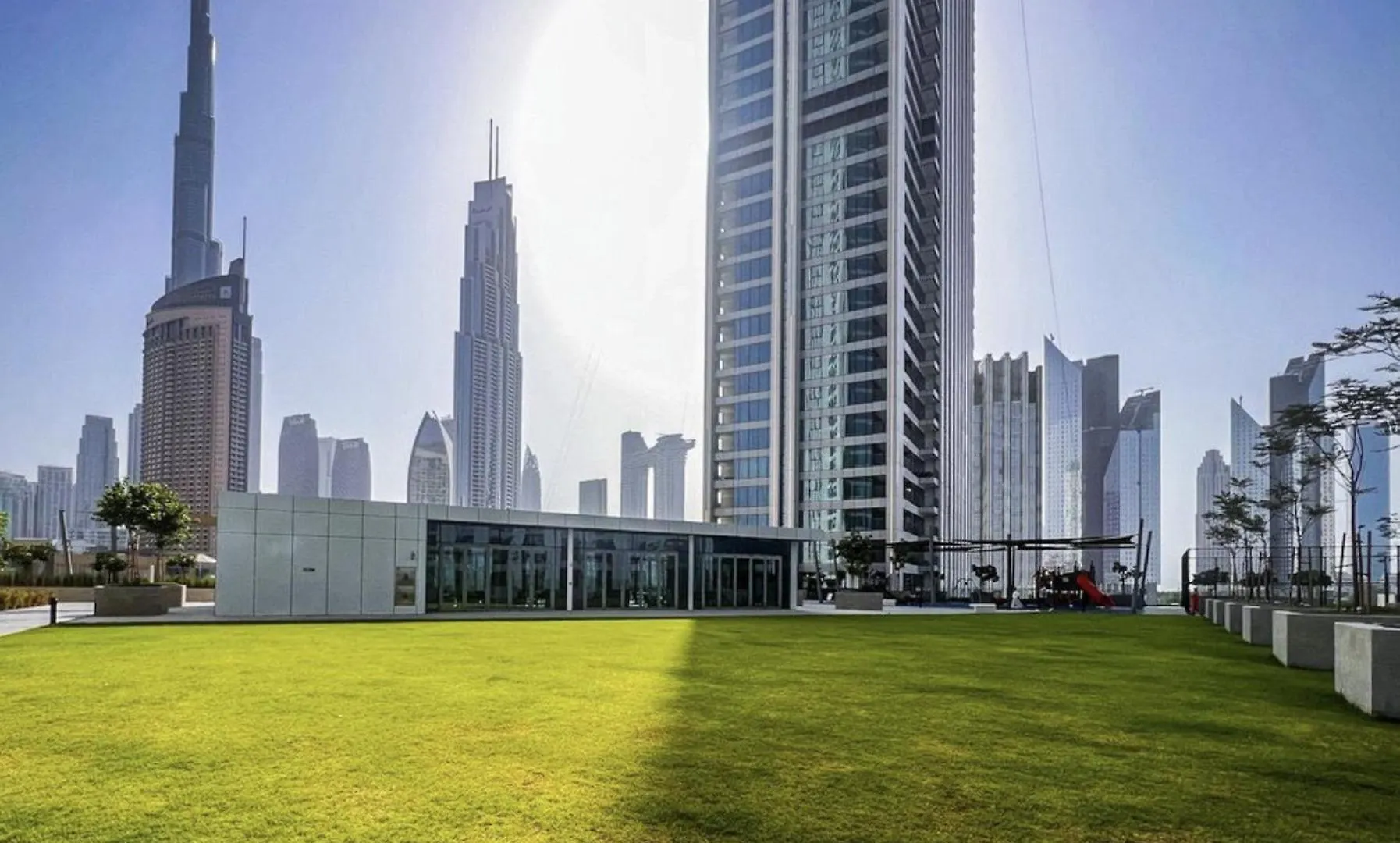 Apartment Dubai Mall Connection - Burj Views - Turf Balcony
