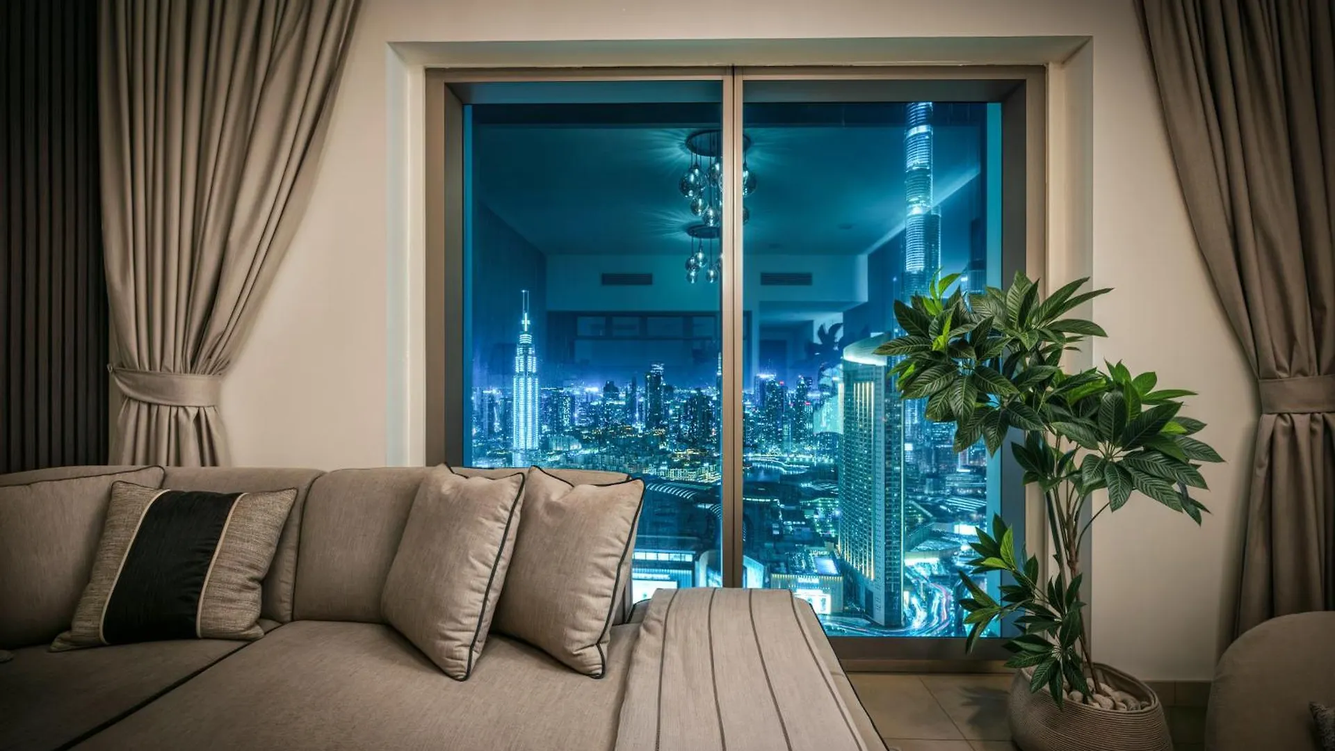 Apartment Dubai Mall Connection - Burj Views - Turf Balcony
