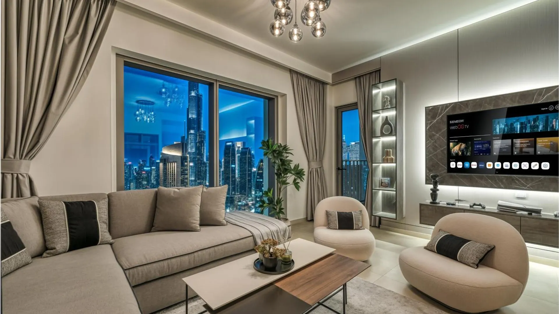 Dubai Mall Connection - Burj Views - Turf Balcony Apartment