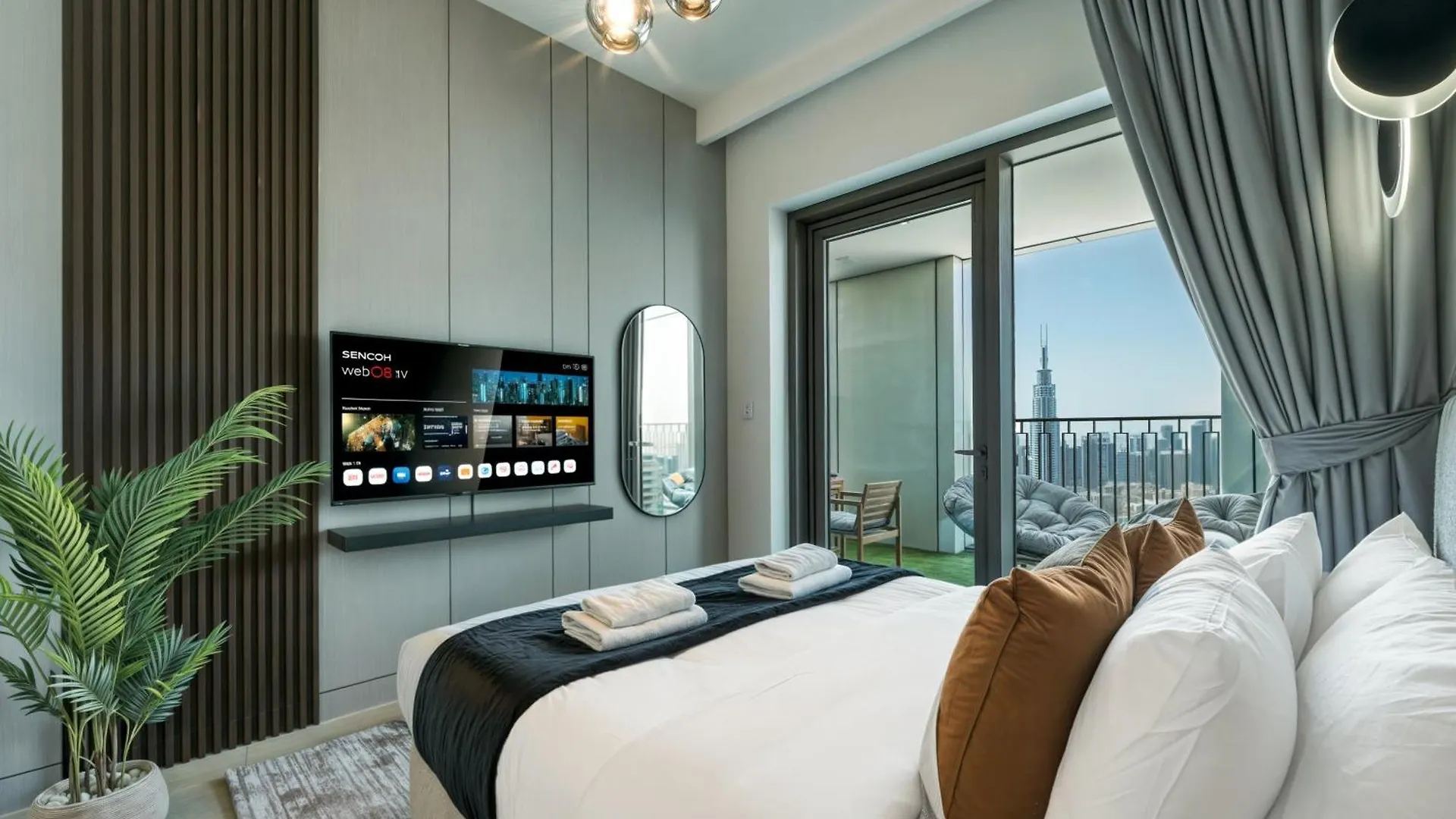 Apartment Dubai Mall Connection - Burj Views - Turf Balcony
